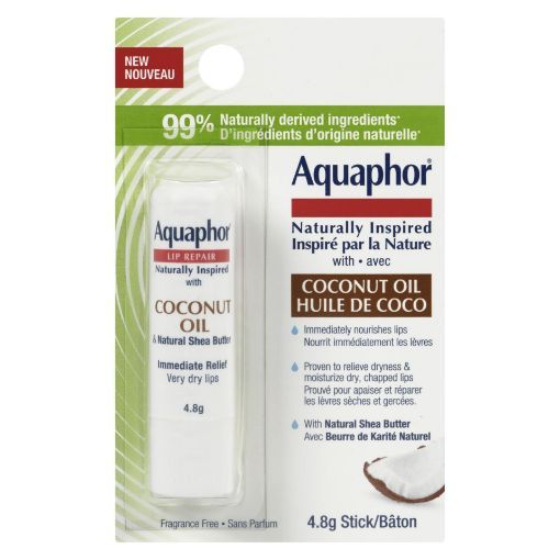 Picture of AQUAPHOR LIP REPAIR BALM - COCONUT OIL and SHEA BUTTER 4.8GR